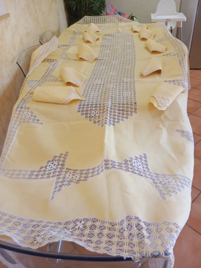 Mantelería La Casa de los Balcones espetacular