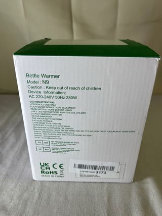 Calentador y Esterilizador Biberones