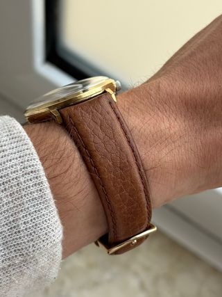 Reloj Longines Vintage Mecánico Dorado 34mm