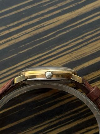 Reloj Longines Vintage Mecánico Dorado 34mm