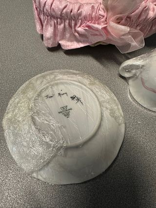 Set 2 Tazzine Caffè con Cestino