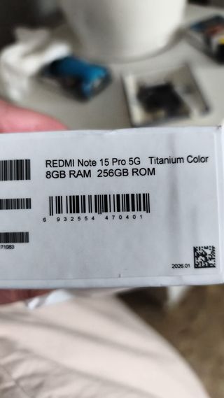 Xiaomi Redmi Note 15 Pro 5G 6580mAh 200MP
