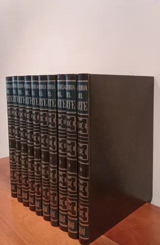 LIBROS HISTORIA DEL ARTE COLECCIÓN 10 TOMOS