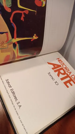 LIBROS HISTORIA DEL ARTE COLECCIÓN 10 TOMOS