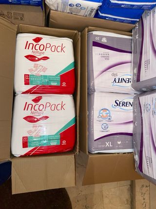 ENORME LOTE DE PAÑALES - PAÑALES CERRADOS Y DEMAS