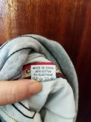 Conjunto falda vaquera y camiseta cebra