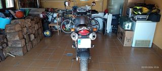BMW F650GS Adventure Moto Gris/Plata