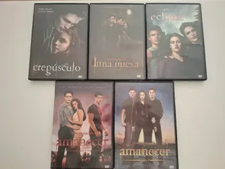 Para nostálgicos, Saga Crepúsculo DVD (5 Películas
