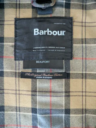 Giacchetta Barbour Beaufort Taglia L