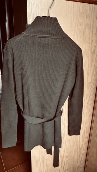 Maglia donna cotone verde oliva