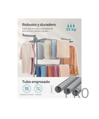 Tendedero Plegable de 4 Niveles