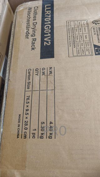 Tendedero Plegable de 4 Niveles