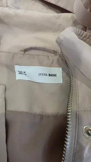 Cazadora de verano beige talla M Sfera