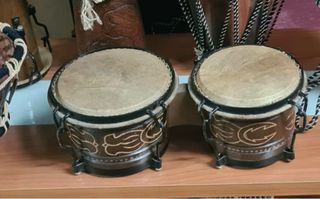 Timbal doble artesanal.