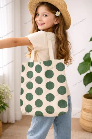 Bolsa de tela reciclada MariPau ReMade