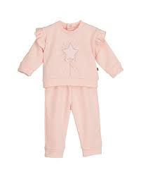 Conjunto Calamaro rosa bebé