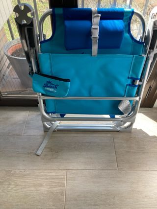 Silla Playa Aktive Azul y Turquesa