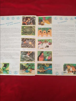 Álbum La Abeja Maya Danone Completo