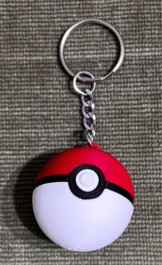 Llavero Pokeball 3D