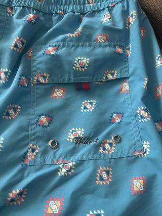 Bañador Williot Azul Estampado