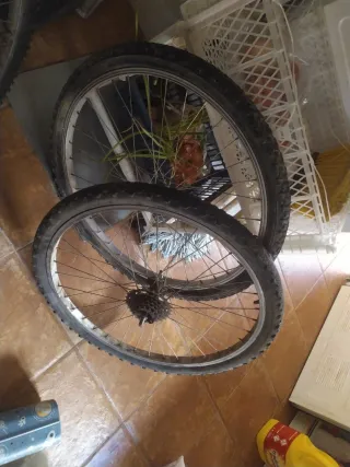 Pack Ruedas Bici 26 Delantera y Trasera