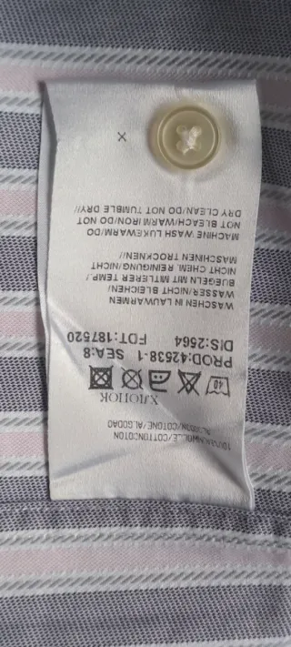 Camicia Hugo Boss Uomo Taglia 40