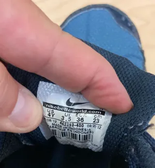 Zapatillas Nike Talla 36 Azul y Rosa