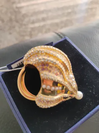 Conjunto Swarovski Collar, Anillo y Pendientes,pus
