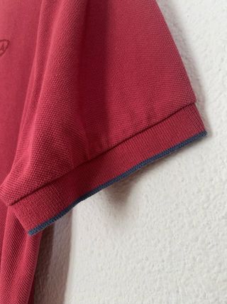 Polo Álvaro Moreno color cereza Manga Corta