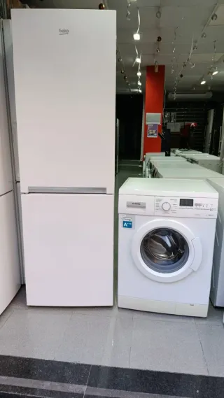 Oferta pack Nevera marca Beko altura 1:85cm ancho