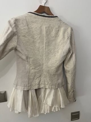 Conjunto Stefanel falda y chaqueta