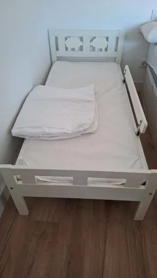 Cama Infantil IKEA KRITTER 70x160 + Somier
