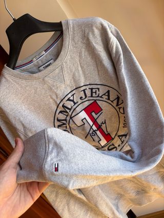 Jersey Tommy Hilfiger Gris Vintage