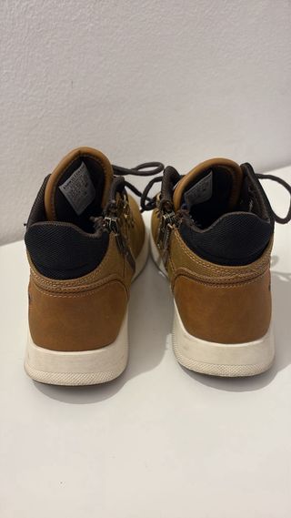 Scarpe Enrico Coveri marrone e oro