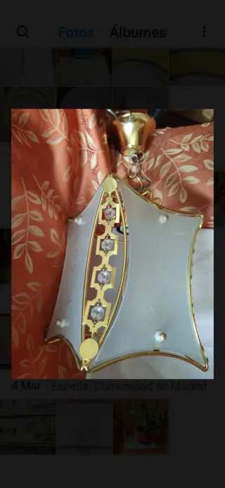 Lámpara de techo farolillo . Ideal para regalo