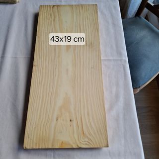 Peana de madera maciza