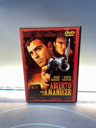 DVD Abierto hasta el Amanecer Tarantino