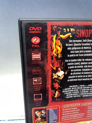 DVD Abierto hasta el Amanecer Tarantino