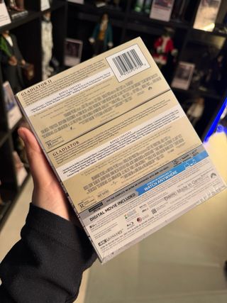 Gladiator 1 & 2 Blu-ray 4K Steelbook