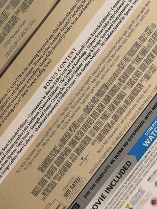 Gladiator 1 & 2 Blu-ray 4K Steelbook