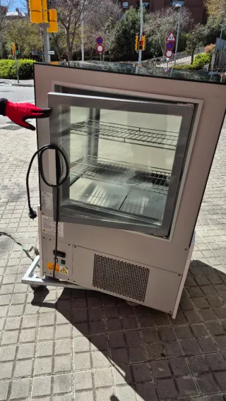 Congelador expositor cristal