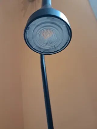 Flexo de escritorio negro