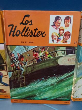3 libros juveniles LOS HOLLISTER nº 10, 11 y 19