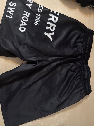 Bañador Burberry Negro Hombre