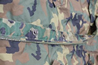 Cazadora, chaquetón ejército español, servicio militar 80's.