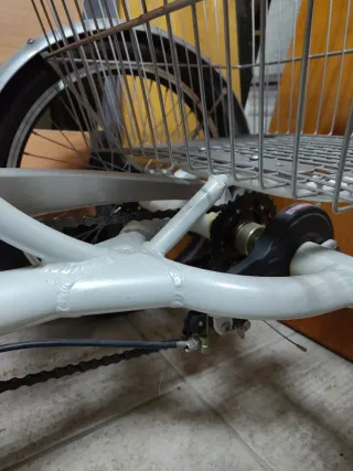 “Triciclo adulto Monty plegable con cestas y respa