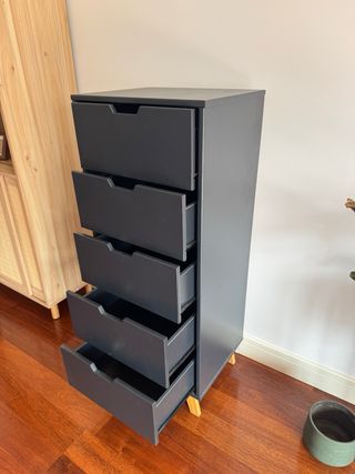 Cajonera nórdica negra Maison du Monde