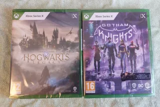 Hogwarts Legacy + Gotham Knights precintados