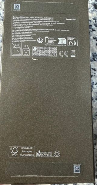 Samsung Galaxy Z Flip 7 Azul