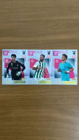 * Cartas Fútbol Top Fichajes LaLiga 2023-24